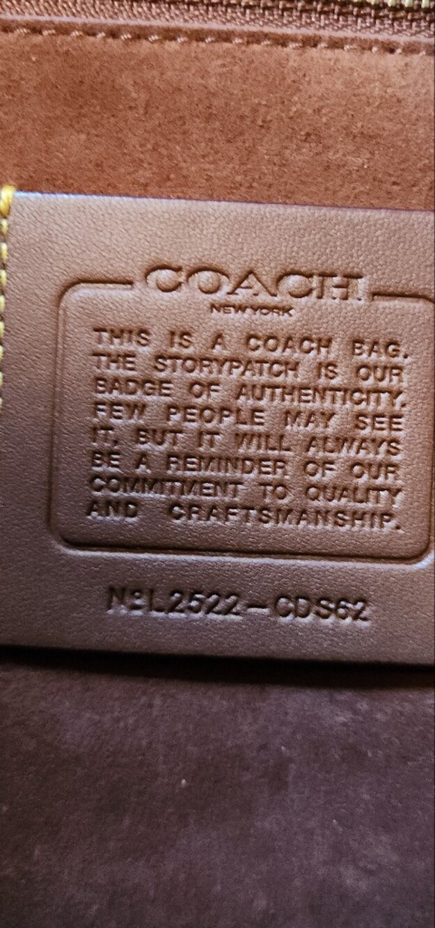 Coach Chelsea 36 Maple/Brass - Picture 15 of 16